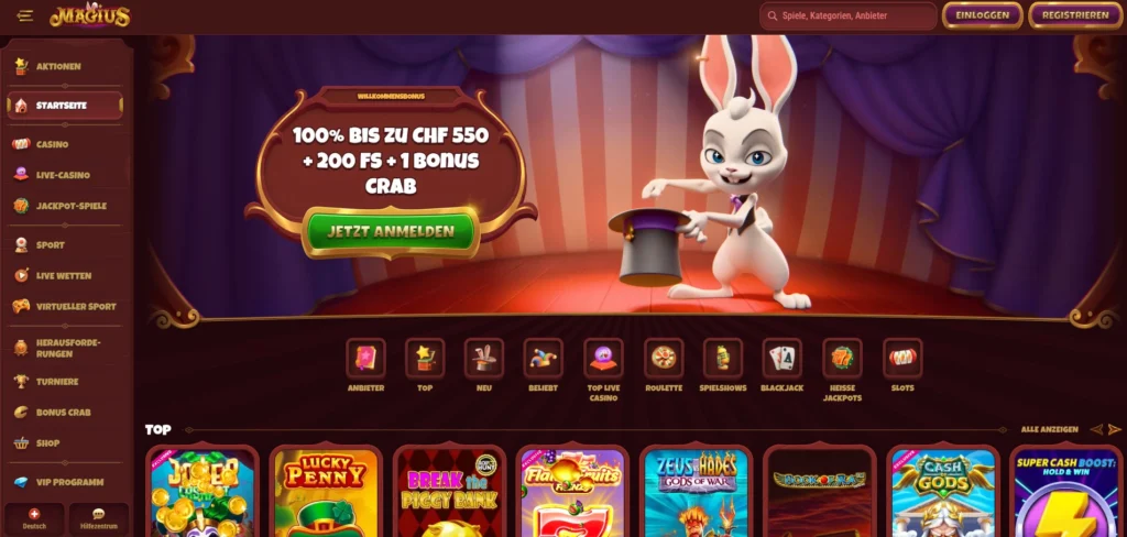 magius casino