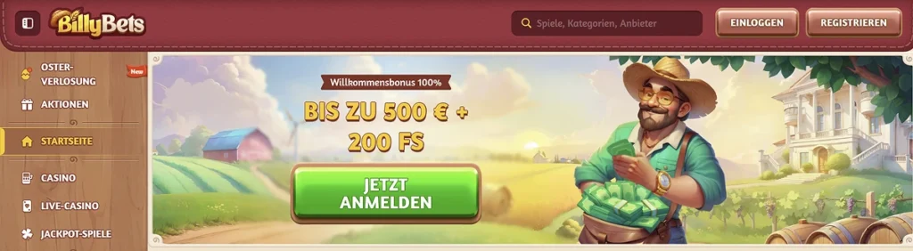 Casino Billy Bets