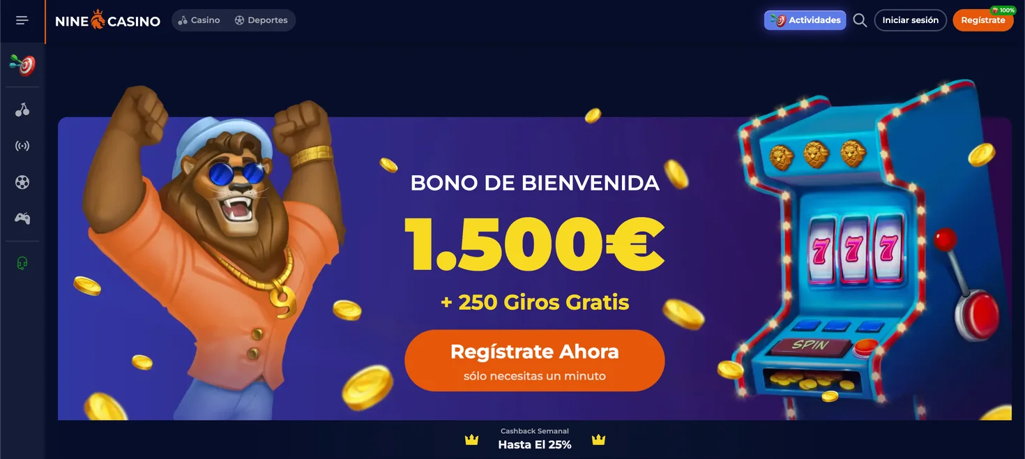 Lobby de Nine Casino