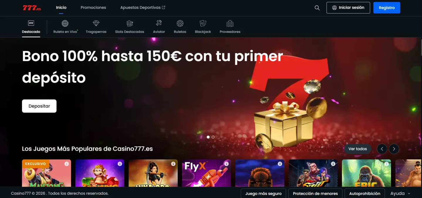 Casino777 mejor casino que acepta Apple Pay