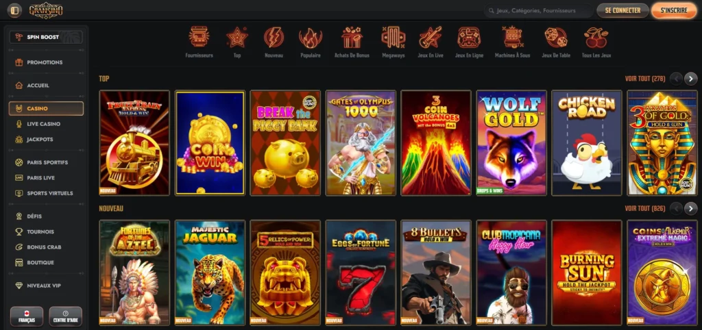 gransino casino avis