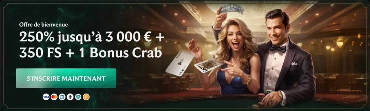 Offre de bonus CrownPlay Casino