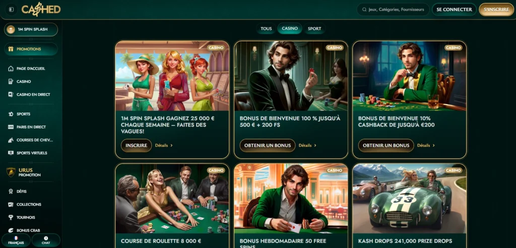 casino cashed
