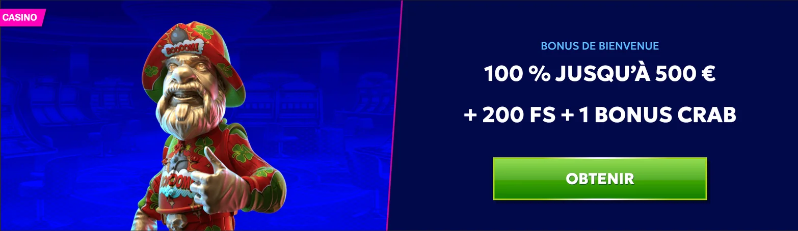 Offre de bonus RTbet Casino