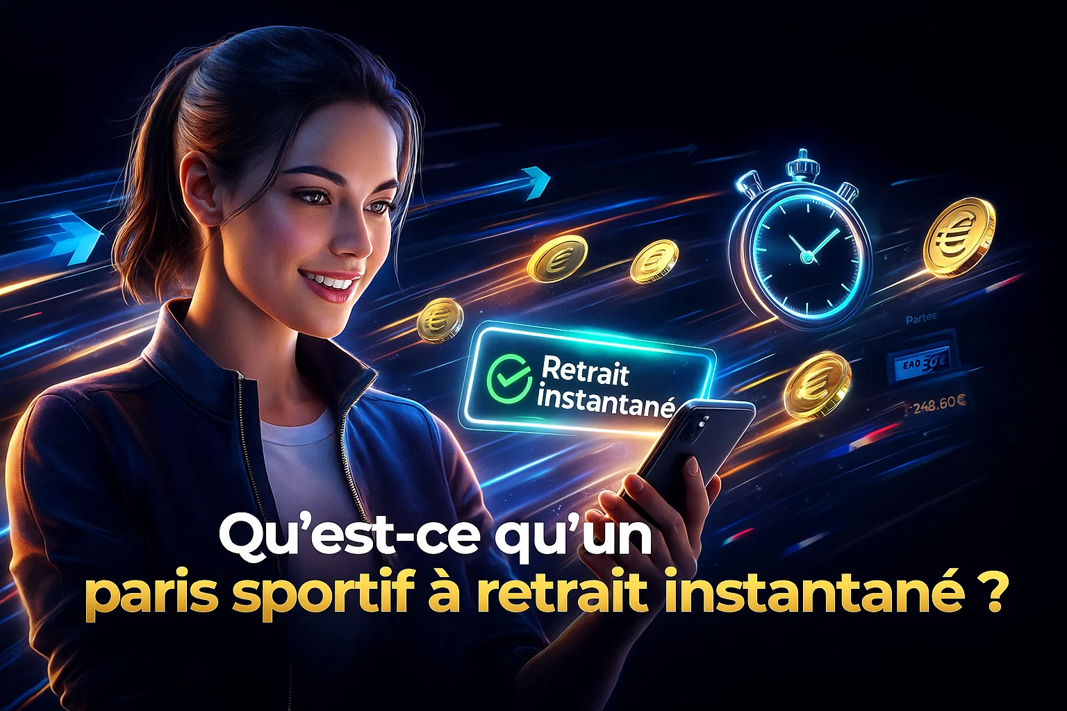 Qu’est-ce qu’un paris sportif à retrait instantané