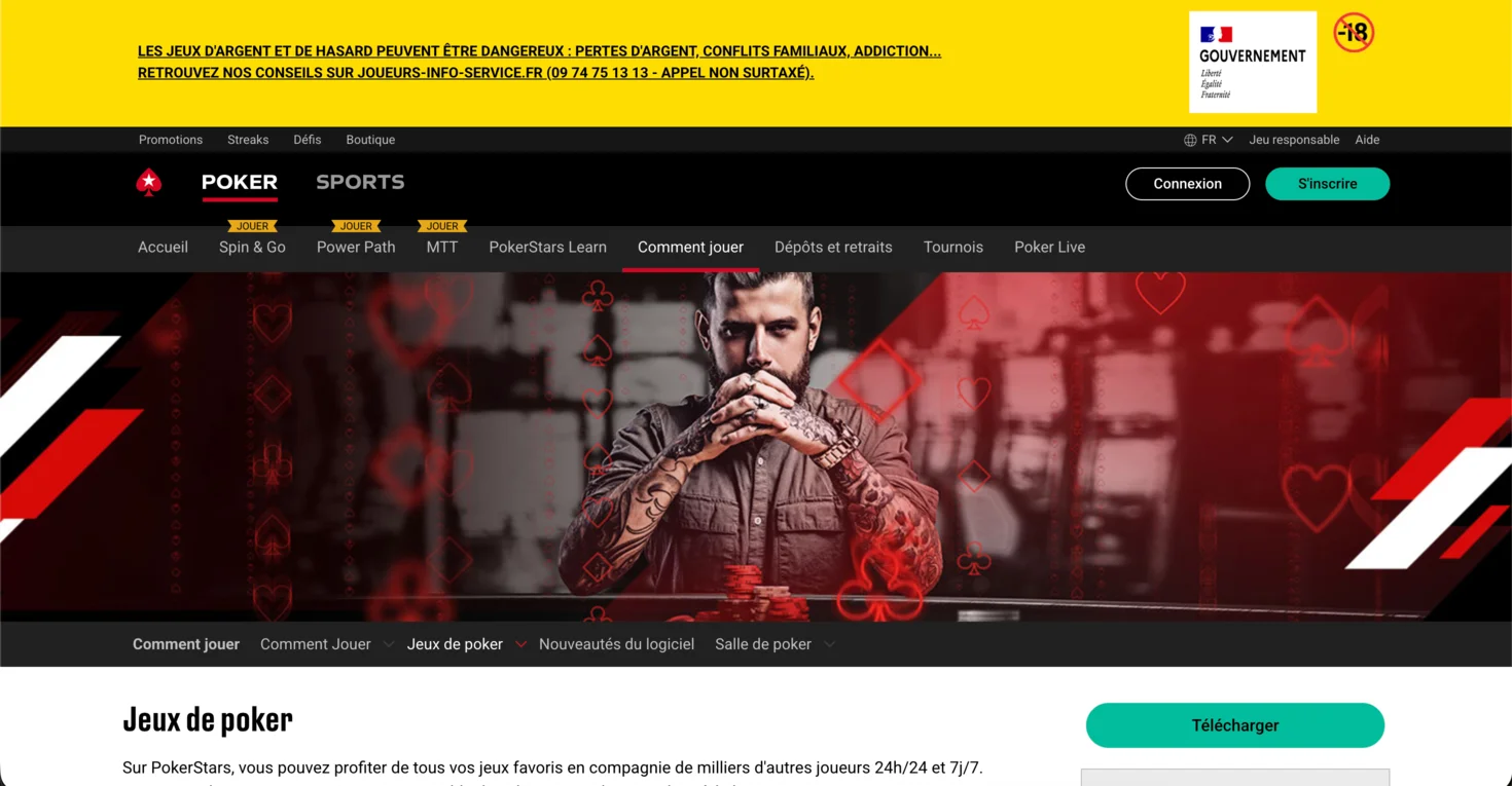 PokerStars casino en ligne retrait immédiat
