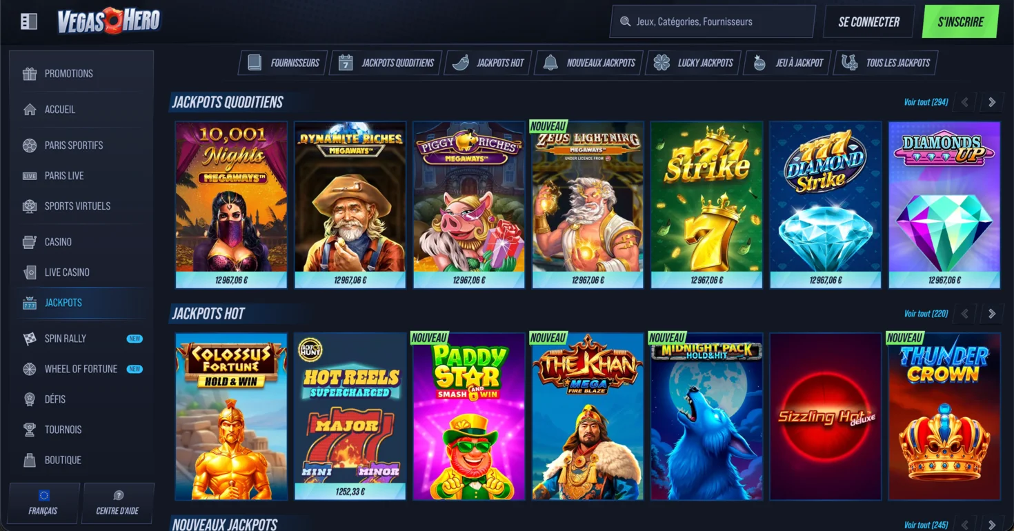 VegasHero casino Skrill