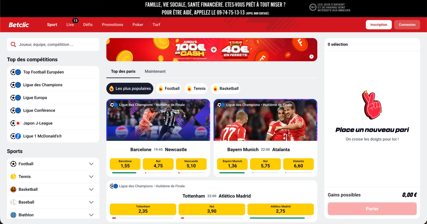 Betclic casino sans carte d'identité