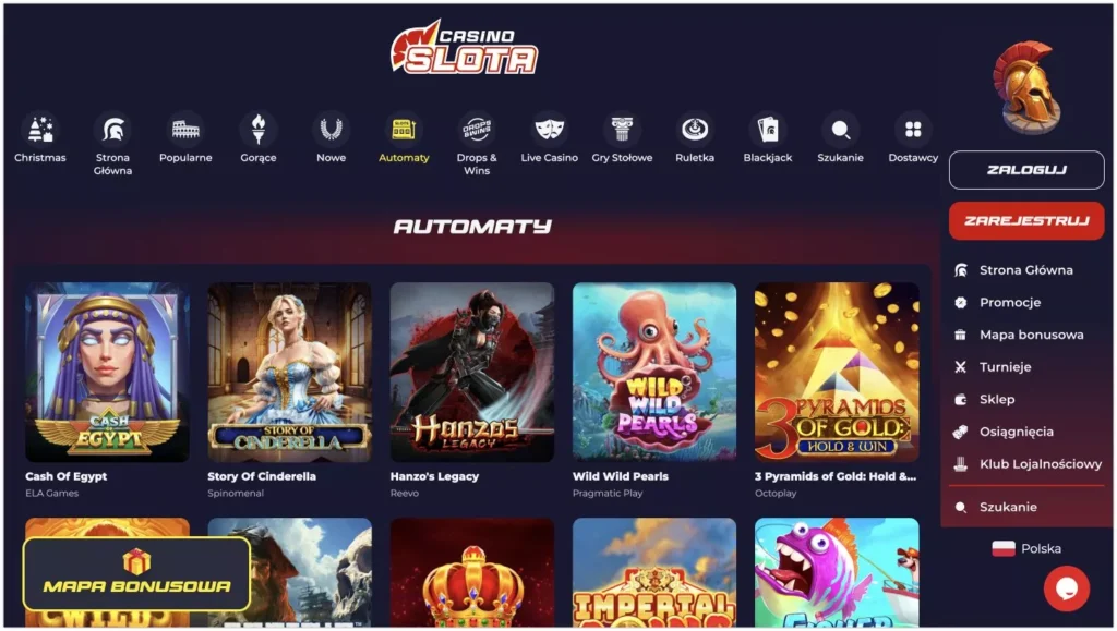 slota casino automaty